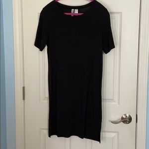 Black T-shirt Dress